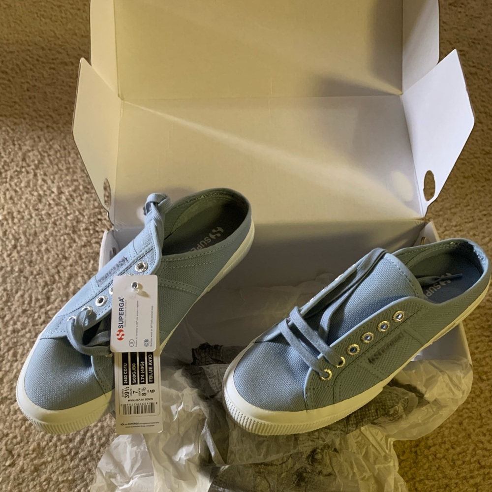 Superga sneakers.